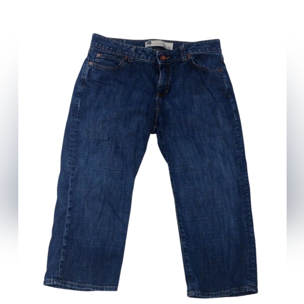 Gap Women's Extra Lowrise Curvy Blue Denim SZ 10
